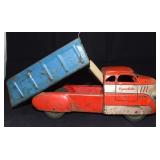 Vintage Wyandote Pressed Steel Dump Truck