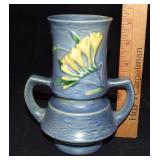Roseville Art Pottery Vase Freesia Pattern