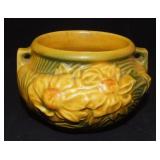 Roseville Arty Pottery Jardiniere Peony Pattern