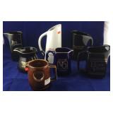 7 Advertising Liquor Pitchers For the Bar/Man Cave