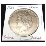 Peace Silver Dollar - 1923