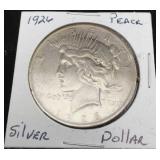 Peace Silver Dollar - 1926