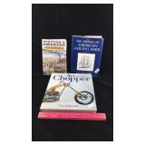 Books on Ships, Motorcycles, Railroad