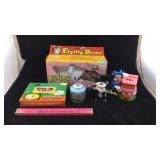 Flying Boar, Card Shuffler, Skunk Figurine, Etc.