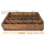 Vintage Coca Cola Wood Divided Crate