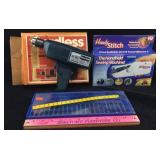 Power Kraft Drill, Bits, Handy Stitch