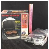 George Foreman Grill NIB and Omelette Pan
