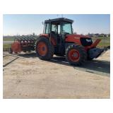 Kubota M108shdc Tractor With Rear Power Shredder