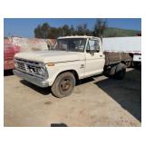 1970s Ford F-Series Flatbed Truck for Parts Only