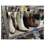 LOT OF NEW SHOES AND OR BOOTS SIZE 11