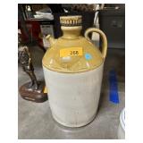 ANTIQUE GOVANCROFT SCOTLAND 2 GALLON JUG W LID