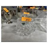 ORREFORS CRYSTAL BOWL / VOTIVE HOLDER