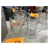 2PC VINTAGE ROOTBEER MUGS A&W ROCHESTER