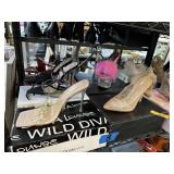 LOT OF NEW SHOES AND OR BOOTS SIZE 8