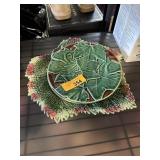 LOT OF BORDALLO PINHEIRO MAJOLICA PLATES