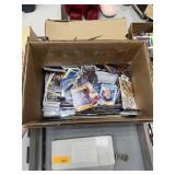 LARGE BOX OF MIXED SPORTS CARDS