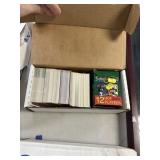 BOX OD MIXED SMAL SETS OF SPORTS CARDS