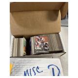 BOX OF MIXED SPORTS CARDS