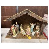 VINTAGE NATIVITY SET