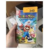 NINTENDO SWITCH MARIO RABBIDS KINGDOM BATTLE GAME
