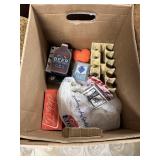 BOX LOT OF MISC / VINTAGE OF POKER CHIPS & HOLDER+
