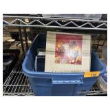 BINS AND CONTENTS SEE ALL PICS BOOKS MOR E