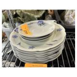 LOT OF CHINA PLATES & SAUCERS / GERMANY