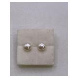 NEW AVON FRESHWATER PEARL PIERCED EARRINGS