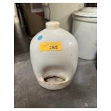 ANTIQUE STONEWARE POTTERY WATER DISPENSER