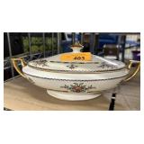 CLEVELAND CHINA VTG PORCELAIN LIDDED TUREEN