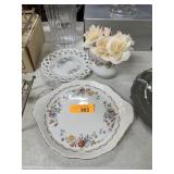 LOT OF CHINA / PORCELAIN ETC ROYAL KENT PLATTER+