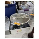 12in DIAMETER CAKE PLATTER W BOX