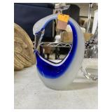 ART GLASS SWAN SCULPTURE