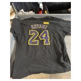 ADIDAS XL KOBE BRYAN SHIRT W JERSEY FABRIC NUMBER