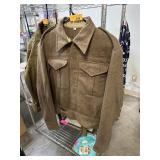 VINTAGE MILITARY WOOL UNIFORM JACKET