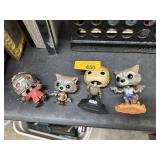 LOT GUARDIANS OF THE GALAXY POP FUNKO VINYL FIGS