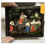 RUSSIAN LACQUER BOX