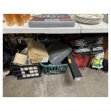 CONTENTS UNDER THE TABLE VERY LARGE LOT OF MISC