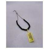 THAI BLACK SPINEL SLIDE BRACELET