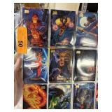 LOT OF MARVEL MASTERPIECES COLLECTIBLE CARDS