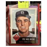 PEE WEE REESE BASEBALL CARD