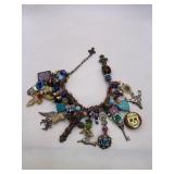 SIGNED ERGUN CHARM BRACELET