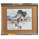 ORIGINAL WATERCOLOR PAINTING R.G. WHEELER