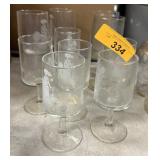 VTG VICTORIAN GIRL THEMED GLASSES