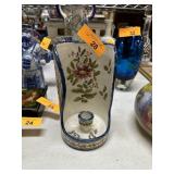 VTG POTTERY CANDLE HOLDER / PORTUGAL