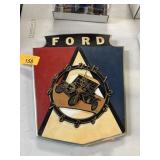 VTG FORD WALL CLOCK