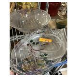 3PC GLASS BOWLS / PLATES