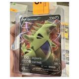POKEMON TYRANITAR V TYRANITARV CARD