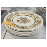 LOT OF 7 CHINA / PLATES JOHNSON BROS OLD ENGLISH