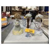 4PC ENESCO KINKA FIGURINES / BELL